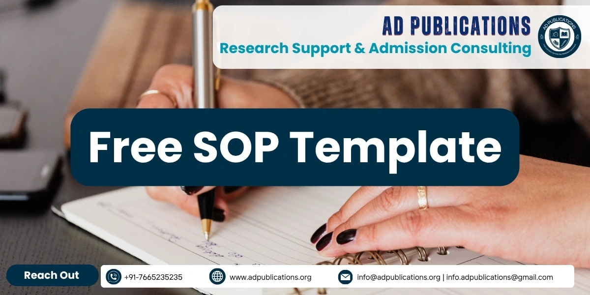 Free SOP Template for PhD Admission | Download SOP Sample & Guide | AD ...