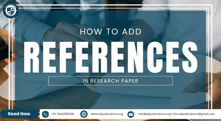How to Add References in Research Paper