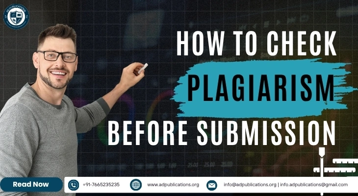 How to Check Plagiarism Before Submission