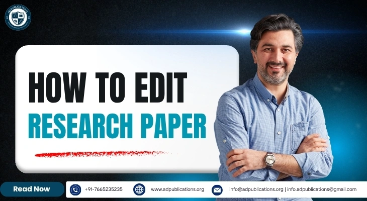 How to Edit Your Research Paper