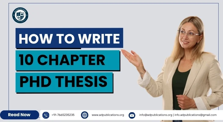 How to Write a 10 Chapter PhD Thesis