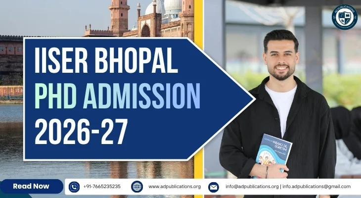 IISER Bhopal PhD Admission 2026-27: January 2027 Session